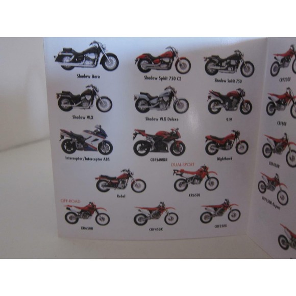 Honda Motors Division Redbook CD for press 2007 Street OFF Road ATV Scooters - Picture 8 of 11